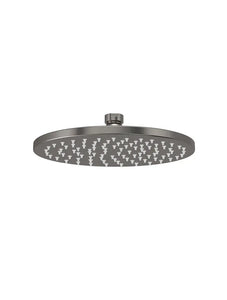 Round Shower Rose 200mm - Shadow Gunmetal Meir