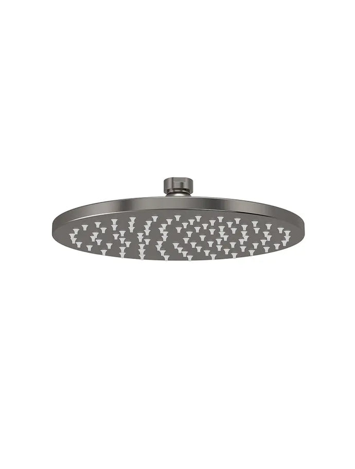 Round Shower Rose 200mm - Shadow Gunmetal Meir