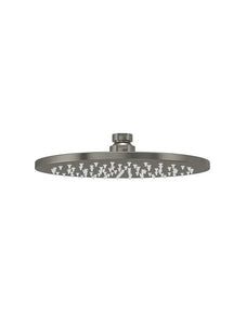 Round Shower Rose 200mm - Shadow Gunmetal Meir