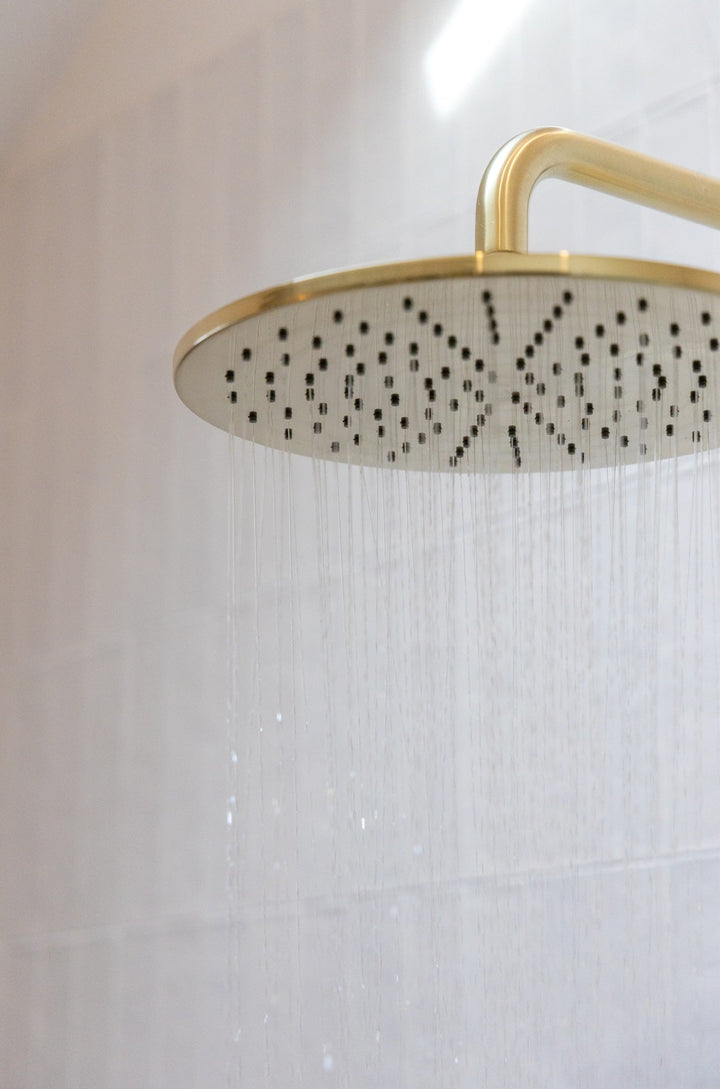 Round Shower Rose 300mm - PVD Tiger Bronze