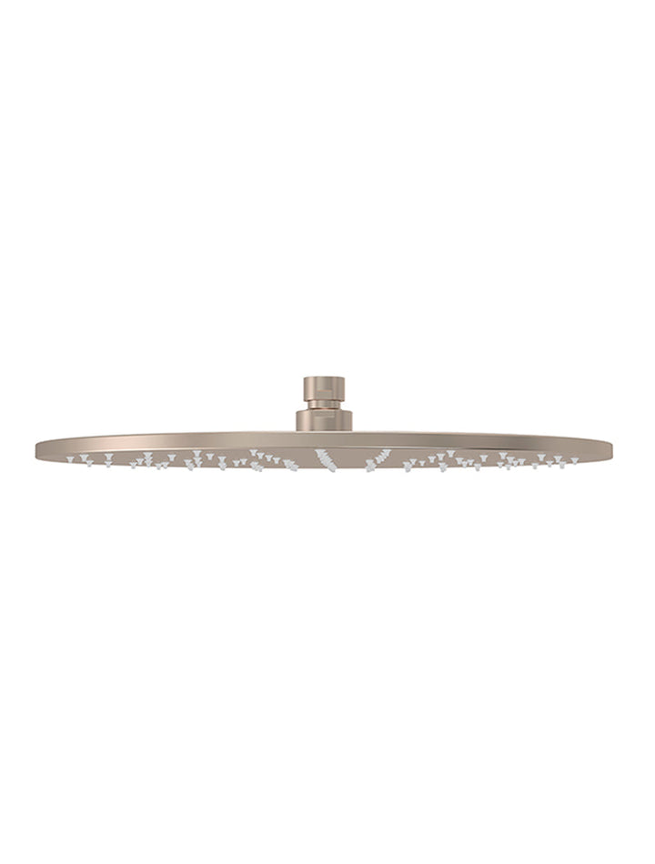 Round Shower Rose 300mm - Champagne