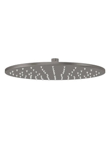 Round Shower Rose 300mm - Shadow Gunmetal Meir