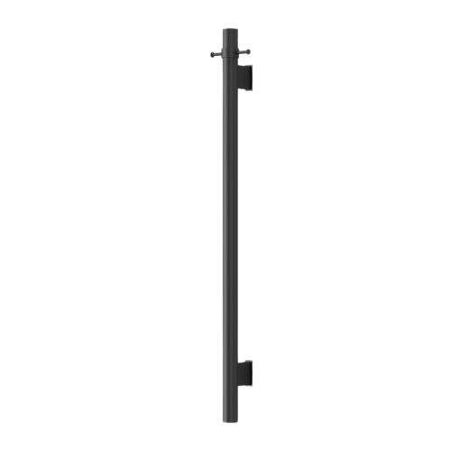 Mirage Vertical Heated Towel Rail - Matte Black (MIR100BK)