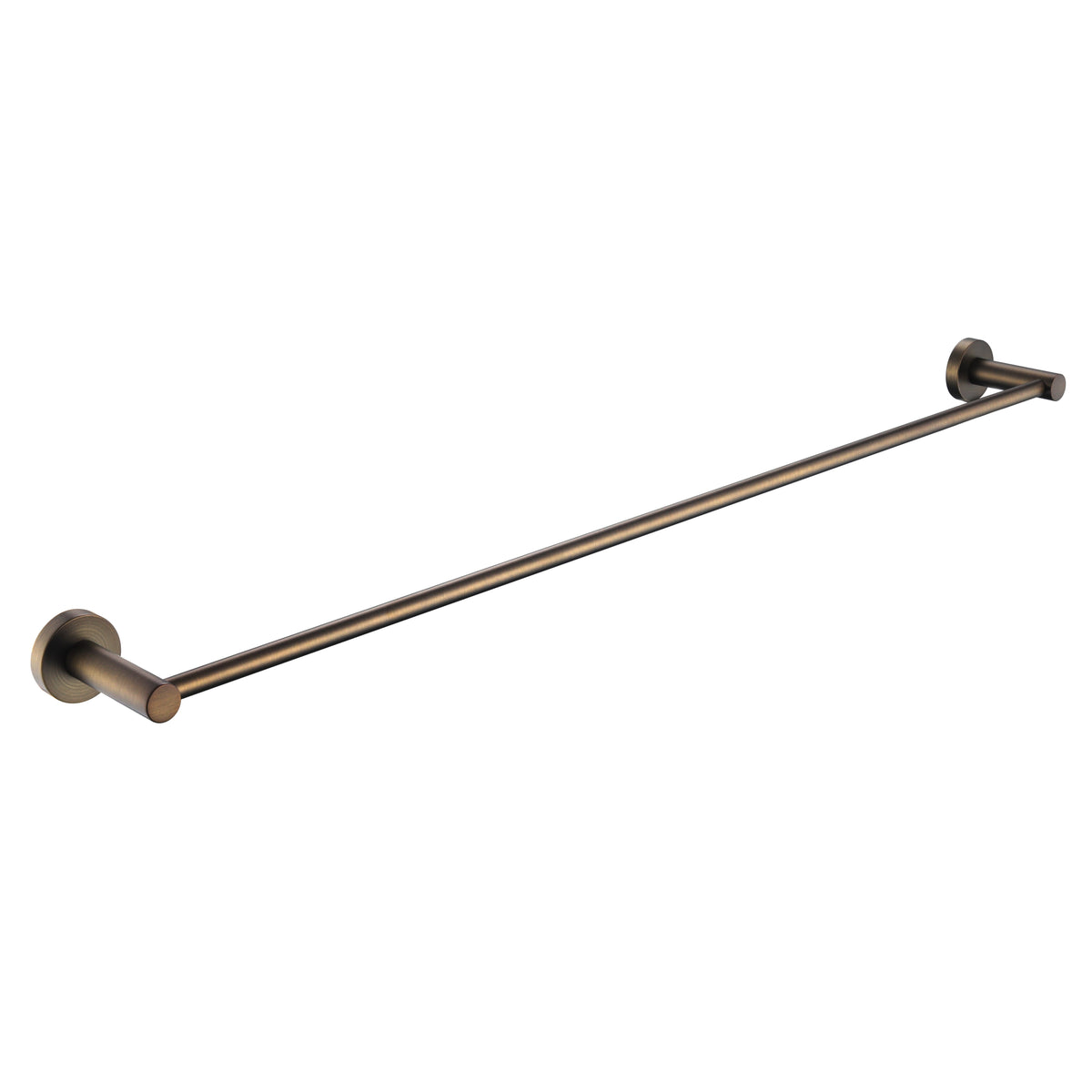 Mirage Single Towel Rail 600mm - Antique Brass (MIR24AB)