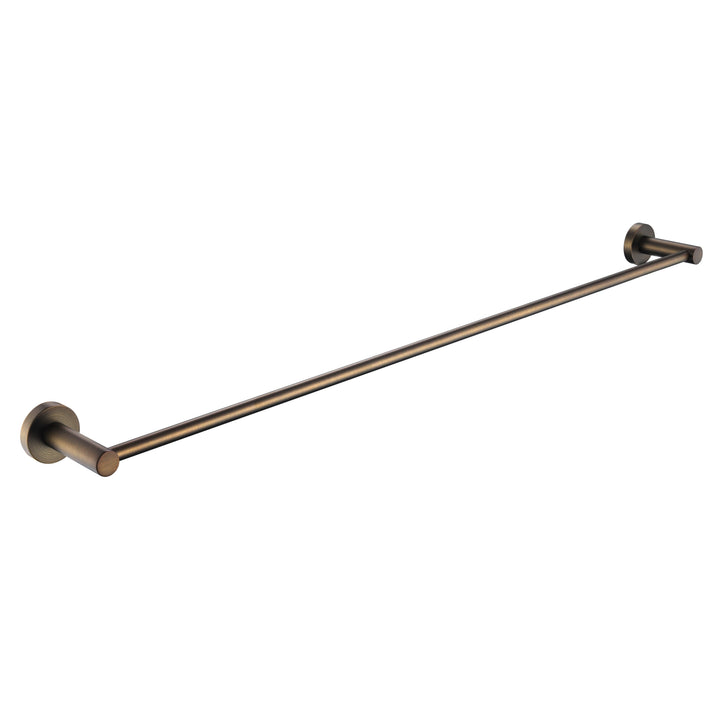 Mirage Single Towel Rail 600mm - Antique Brass (MIR24AB)