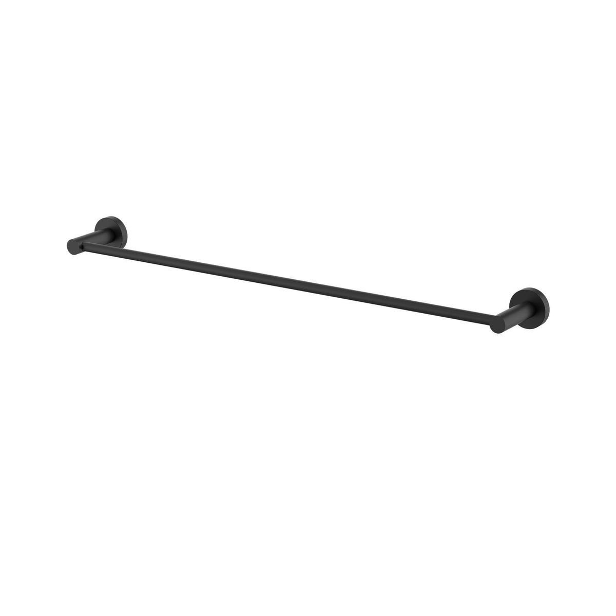 Mirage Single Towel Rail 600mm - Matte Black (MIR24BK)