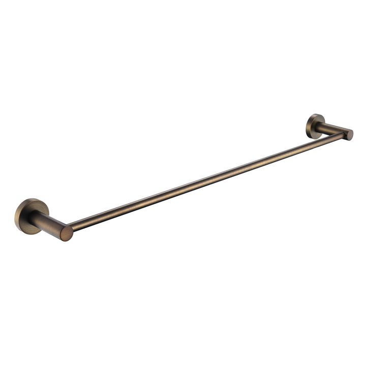 Mirage Single Towel Rail 750mm - Antique Brass (MIR36AB)