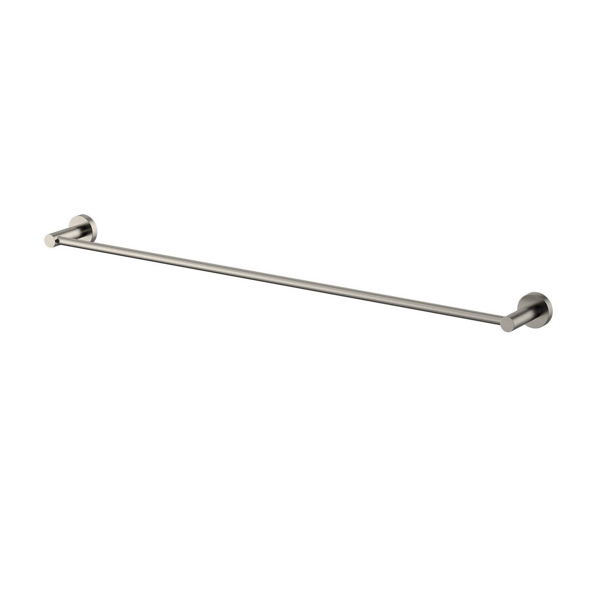 Mirage Single Towel Rail 750mm - Brushed Nickel (MIR36BN)