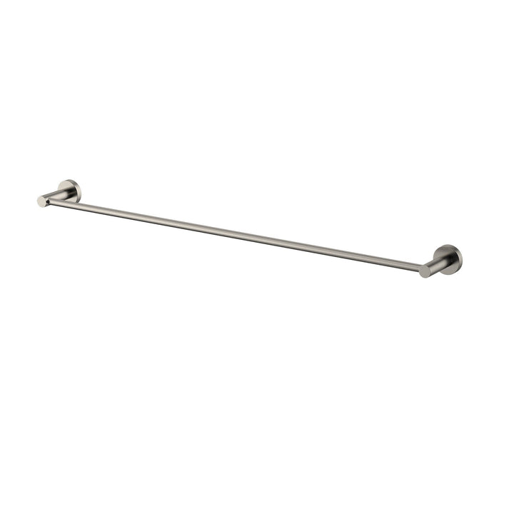Mirage Single Towel Rail 750mm - Brushed Nickel (MIR36BN)