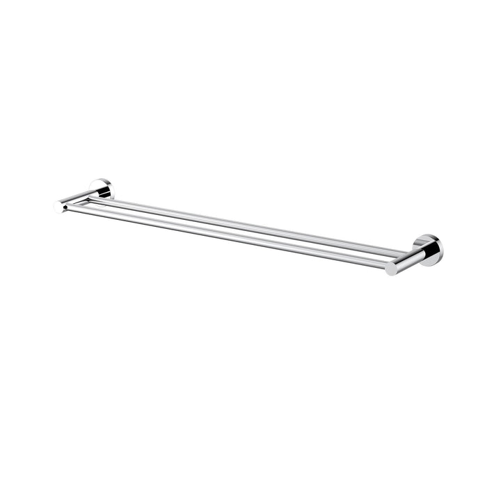 Mirage Double Towel Rail 600mm - Chrome (MIR48)