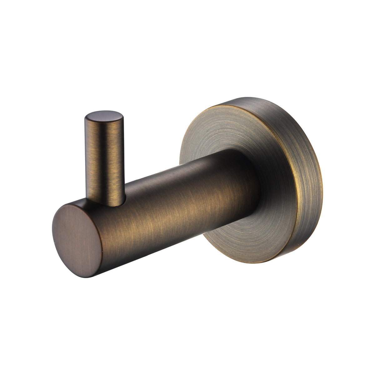 Mirage Single Robe Hook - Antique Brass (MIR53AB)