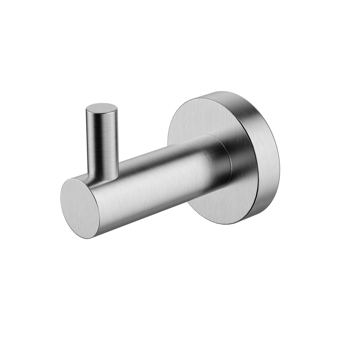 Mirage Single Robe Hook - Brushed Chrome (MIR53BC)