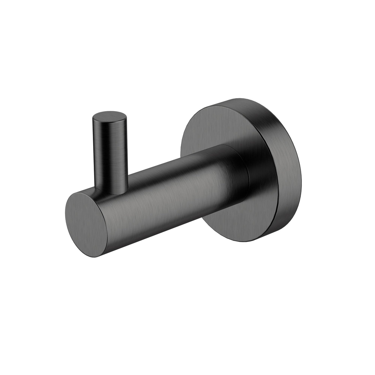 Mirage Single Robe Hook - Gun Metal (MIR53GM)