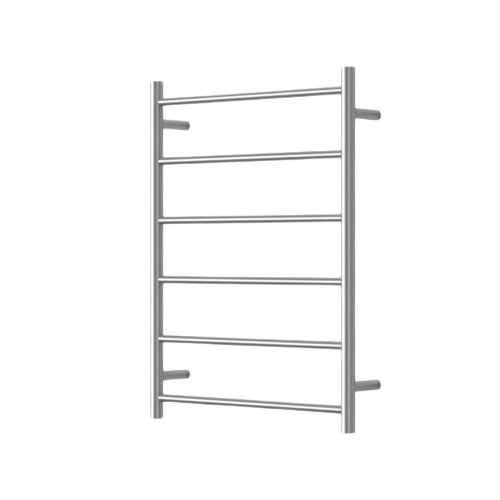 Mirage 6 Bar Heated Towel Rail - Brushed Chrome (MIR6080-6BC)
