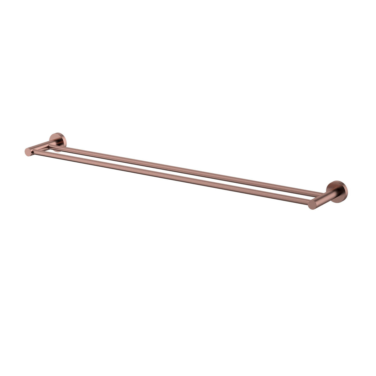Mirage Double Towel Rail 750mm - Champagne (MIR72CM)