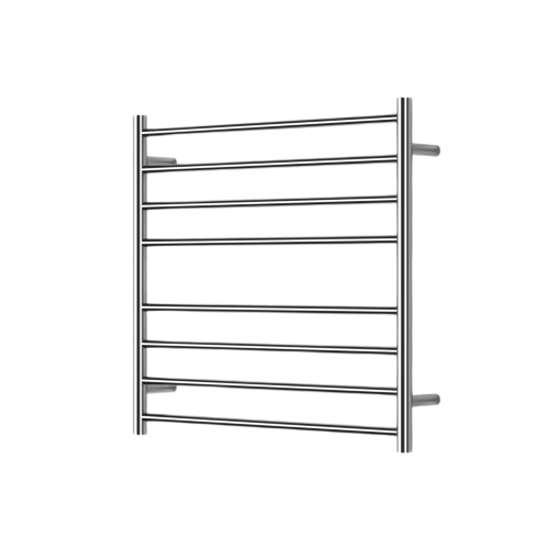 Mirage 8 Bar Wide Heated Towel Rail - Chrome (MIR7570-8)