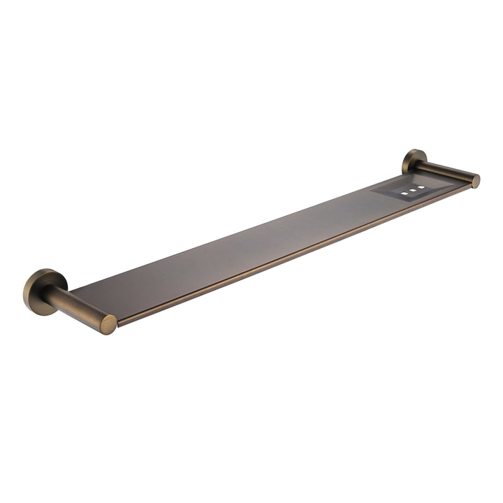 Mirage Metal Shelf - Antique Brass (MIR90-2AB)
