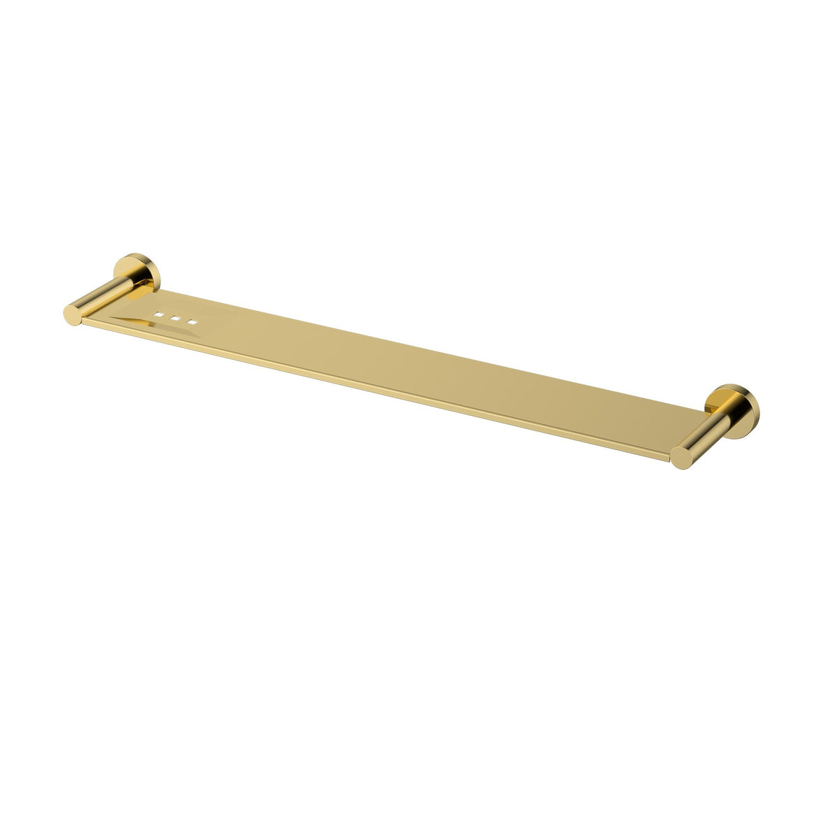 Mirage Metal Shelf - Polished Brass (MIR90-2PB)