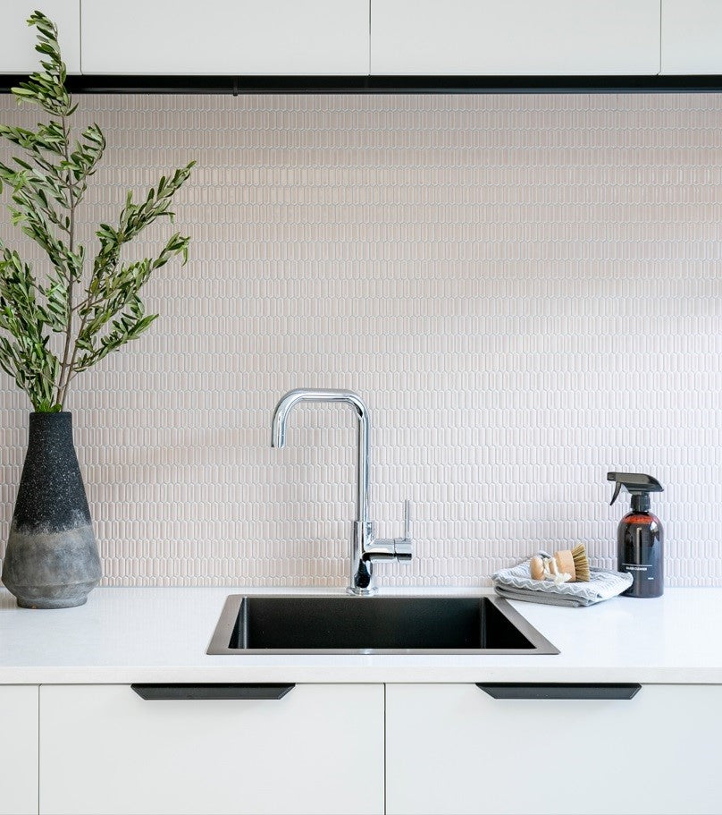Round Kitchen Mixer Tap - Chrome