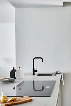 Load image into Gallery viewer, Round Kitchen Mixer Tap - Matte Black Meir
