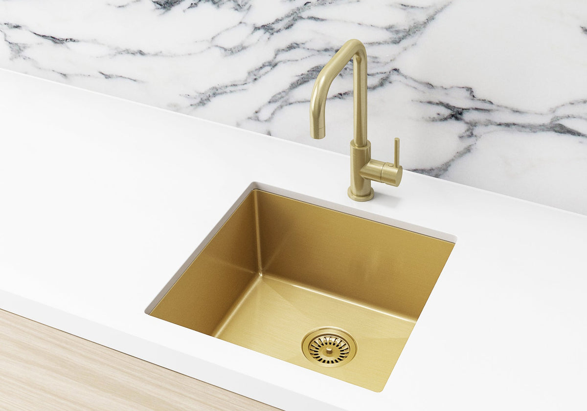 Lavello Kitchen Sink - Single Bowl 450 x 450 - Tiger Bronze