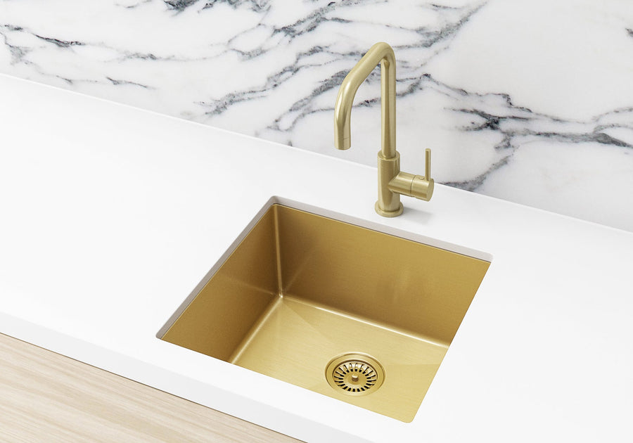 Lavello Kitchen Sink - Single Bowl 450 x 450 - Tiger Bronze