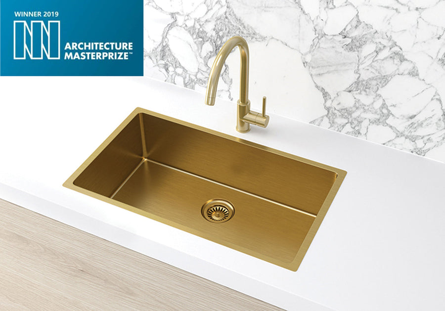 Lavello Kitchen Sink - Single Bowl 760 x 440 - Tiger Bronze