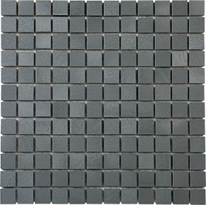 Metaluxe Nickel Metal Mosaic tile face, 300 x 300 mm