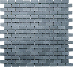 Bluestone Marble Mosaic tile face, 306 x 306 mm