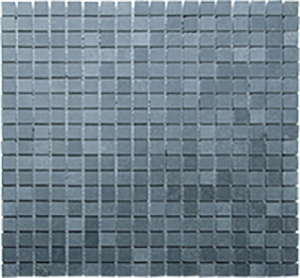 Bluestone Marble Mosaic tile face, 298 x 298 mm