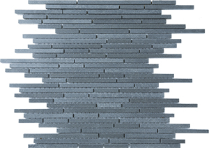 Bluestone Marble Mosaic tile face, 300 x 300 mm