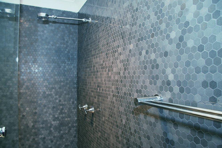 Bluestone Marble Mosaic detail (2)