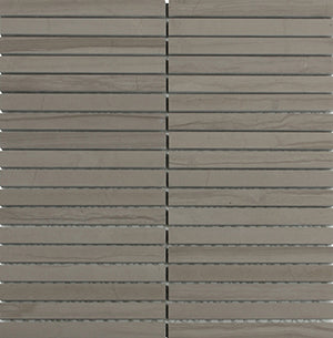 Classic Coffee Stone Marble Mosaic tile face, 300 x 300 mm