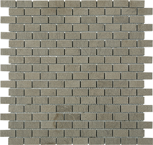 Classic Fussana Marble Mosaic tile face, 306 x 306 mm