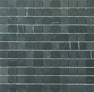 Classic Persian Blue Marble Mosaic tile face, 300 x 300 mm