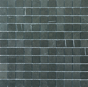 Classic Persian Blue Marble Mosaic tile face, 300 x 300 mm