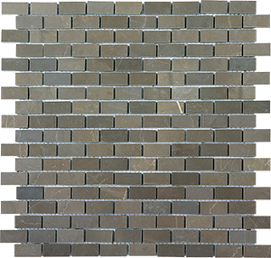 Classic Vinalisa Brown Marble Mosaic tile face, 306 x 306 mm