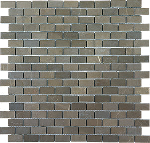 Classic Vinalisa Brown Marble Mosaic tile face, 306 x 306 mm