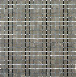 Classic Vinalisa Brown Marble Mosaic tile face, 298 x 298 mm
