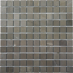 Classic Vinalisa Brown Marble Mosaic tile face, 300 x 300 mm