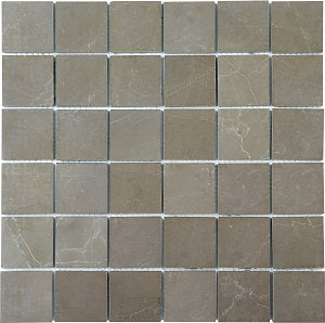 Classic Vinalisa Brown Marble Mosaic tile face, 300 x 300 mm