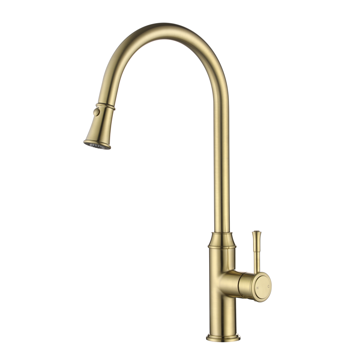 Montpellier Pull-Out Kitchen Mixer - Brushed Bronze