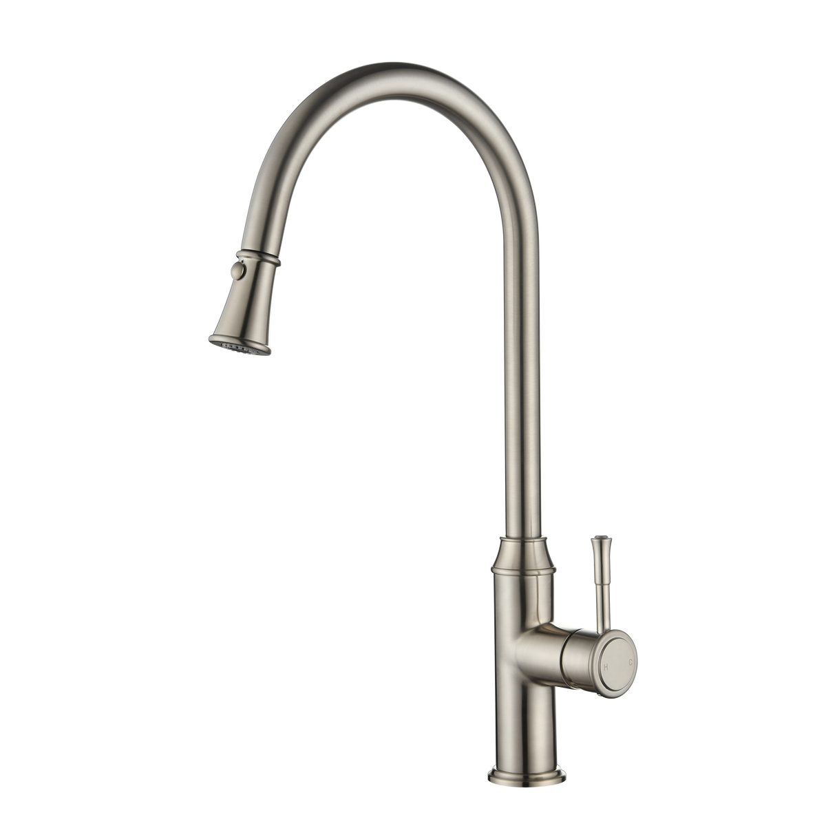 Montpellier Pull-Out Kitchen Mixer - Warm Brushed Nickel