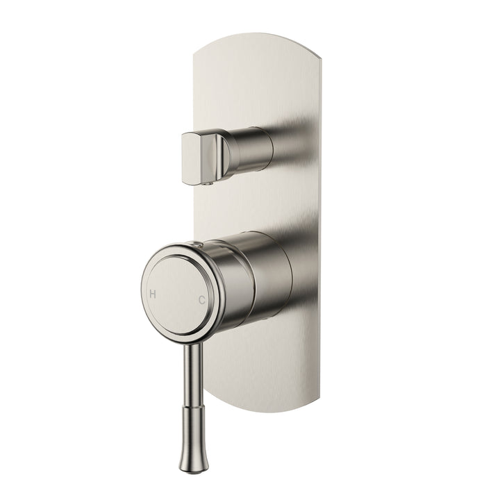 Montpellier Shower Diverter Mixer - Warm Brushed Nickel