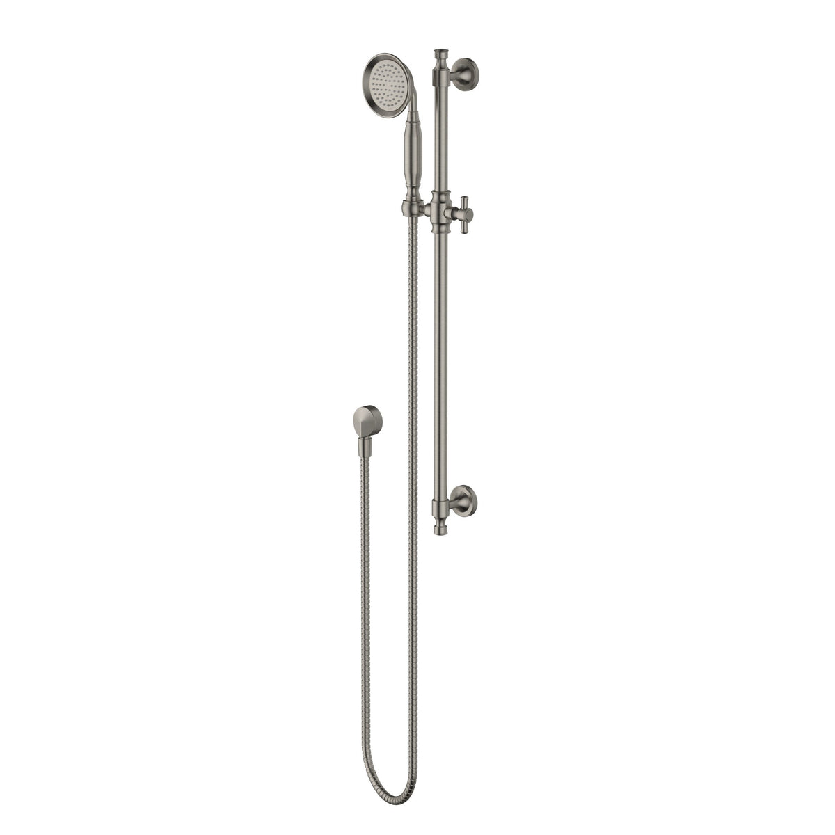 Montpellier Rail Shower - Warm Brushed Nickel (MON014BN)