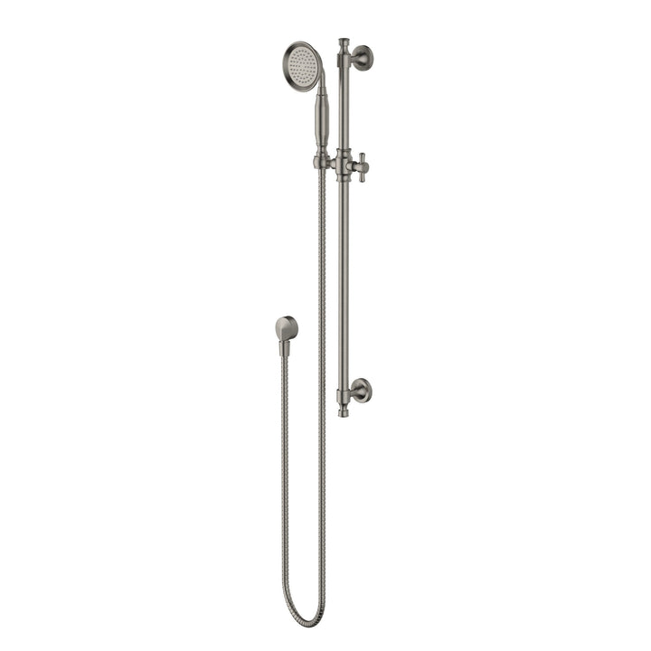 Montpellier Rail Shower - Warm Brushed Nickel (MON014BN)