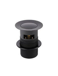 Basin Pop Up Waste 32mm - Overflow / Slotted - Matte Black Meir