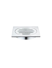 Load image into Gallery viewer, Chrome Shower Floor Grate 80mm
