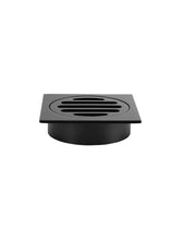 Load image into Gallery viewer, Meir Floor Shower Grate - 80mm - Matte Black
