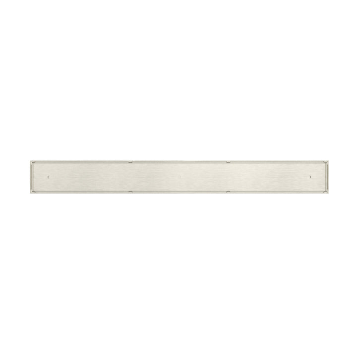 Shower Channel Waste With Tile Insert 900mm - Brushed Nickel